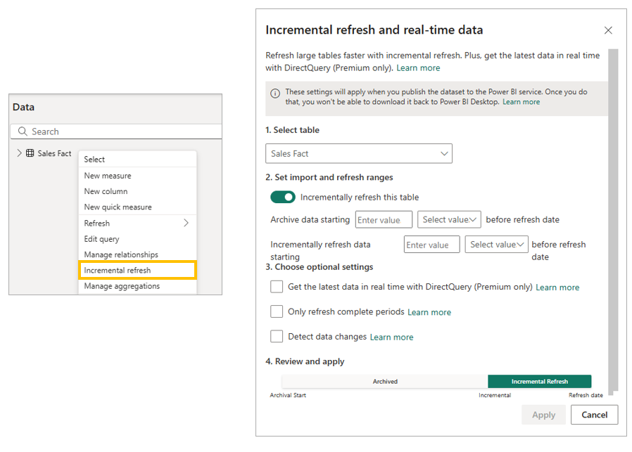 Configure Incremental Refresh In Power BI With Power Query Configure Incremental Refresh In Power BI With Power Query